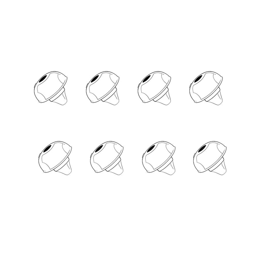 Vidrio de puerta anti-traqueteo