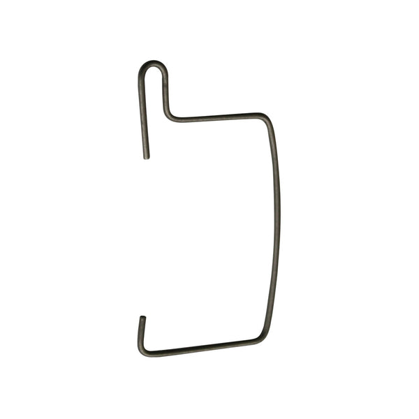 Clip para tapa de plastico bisagra central puerta corredera