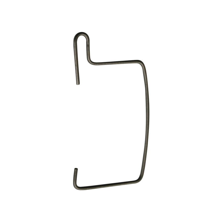 Clip para tapa de plastico bisagra central puerta corredera