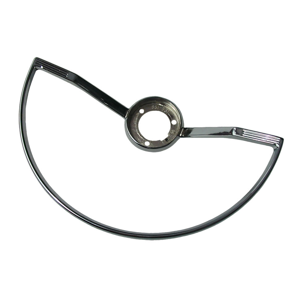 Anillo de cuerno cromado