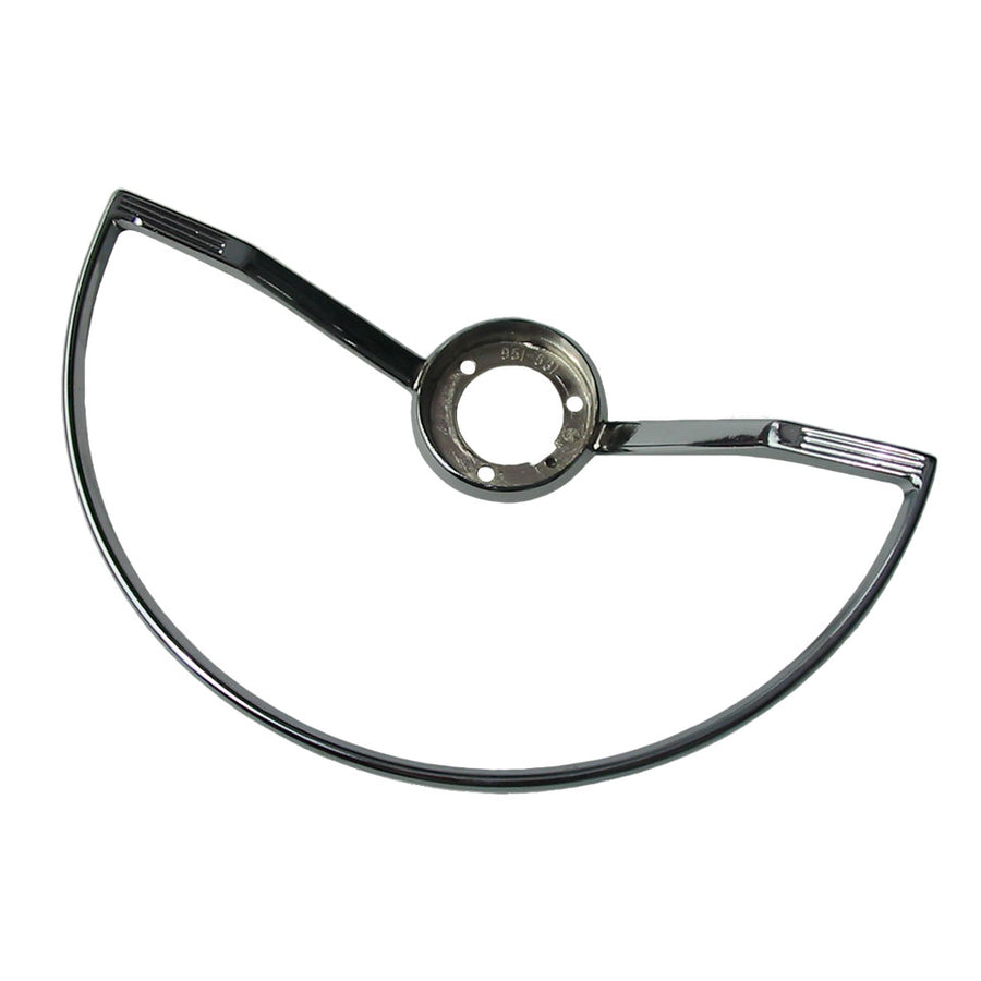 Anillo de cuerno cromado