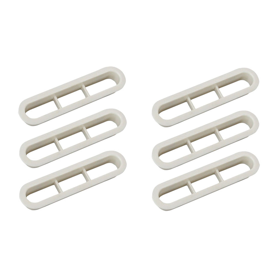 Rejillas de ventilación del techo, blancas