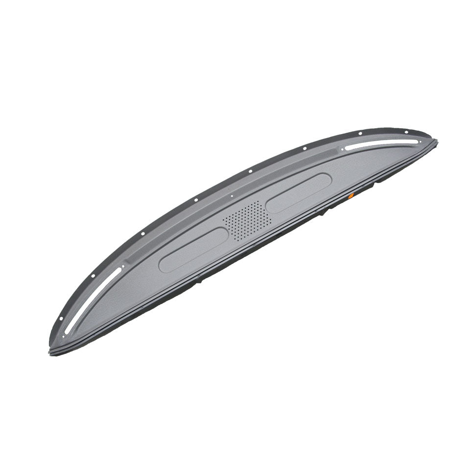 Tablero de metal sin agujeros, gris