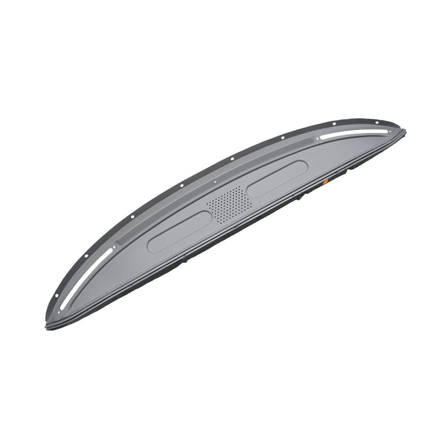Tablero de metal sin agujeros, gris