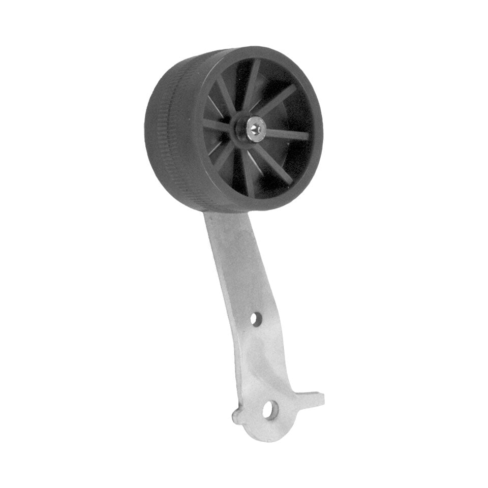 Pedal de acelerador con ruedas, negro