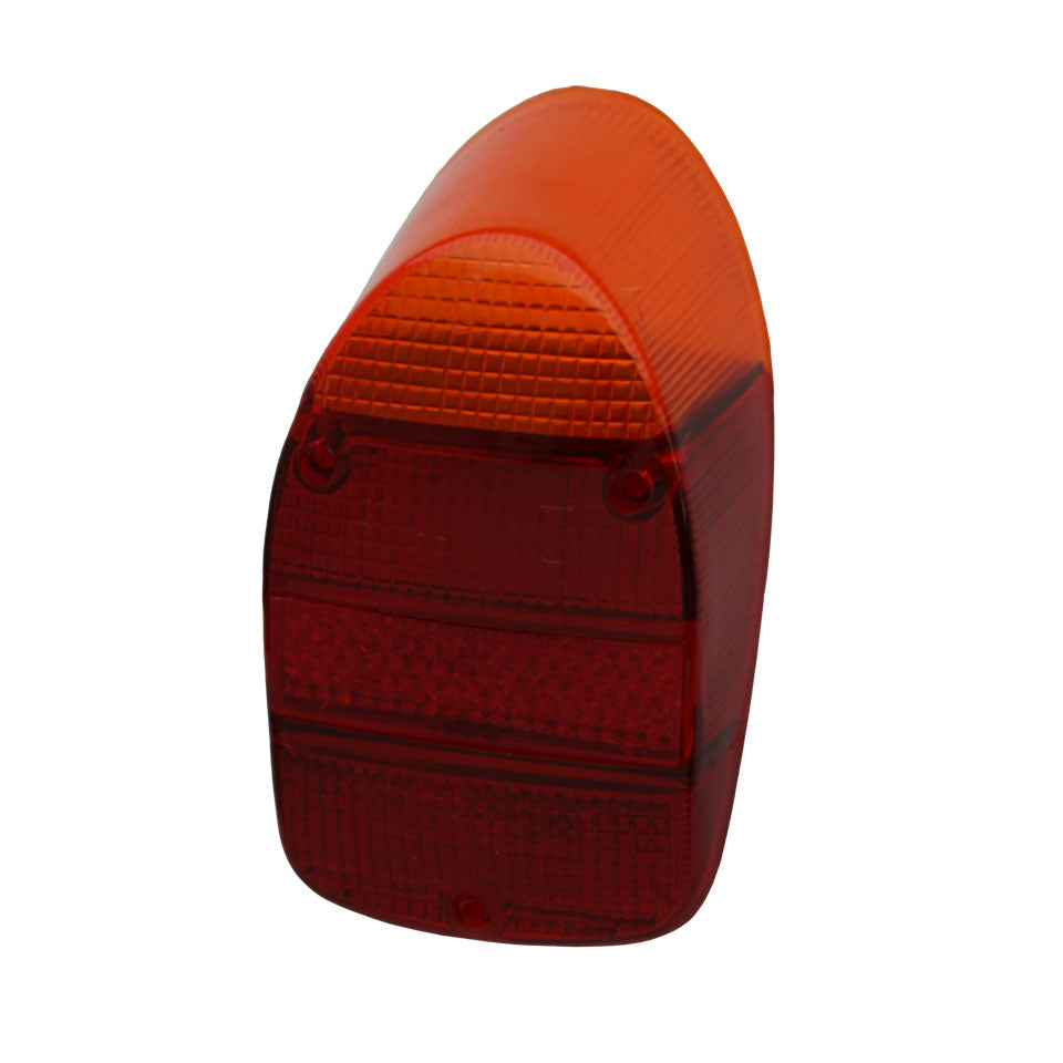 Cristal de luz trasera, europeo, naranja/rojo/rojo