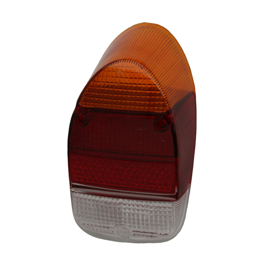 Cristal de luz trasera, europeo, naranja/rojo/transparente
